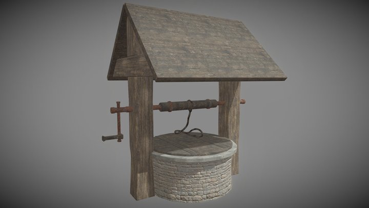 Old Well 3D Model