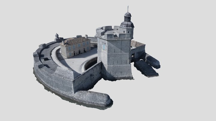 Fort Louvois 3D Model
