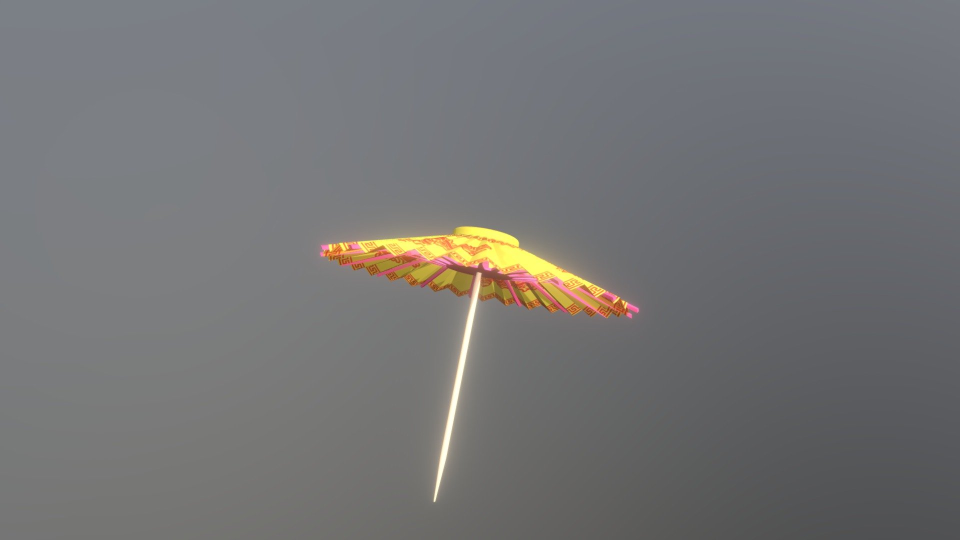 Little Deco Umbrella Food
