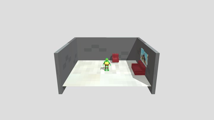 Tortuga ninja 3D Model