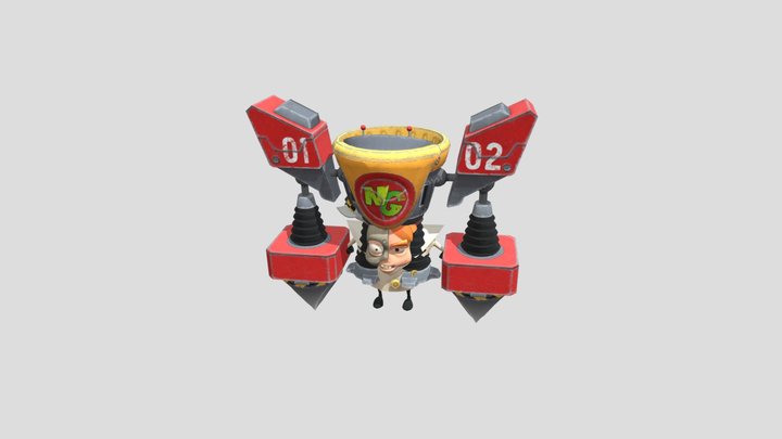 N. Gin (OtR!) 3D Model