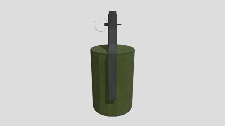 Grenade RG-42 3D Model