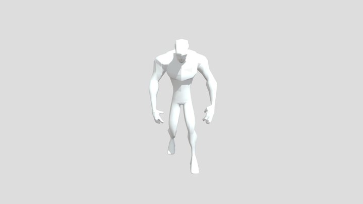 Zombie Walk 3D Model