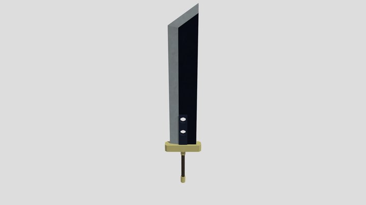 Buster Sword 3D Model