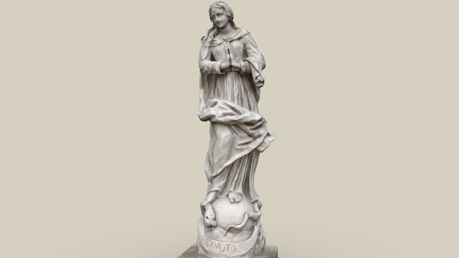 Maria Immaculata — Sketchfab embed 3D viewer