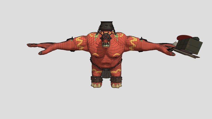 RedOrk 3D Model