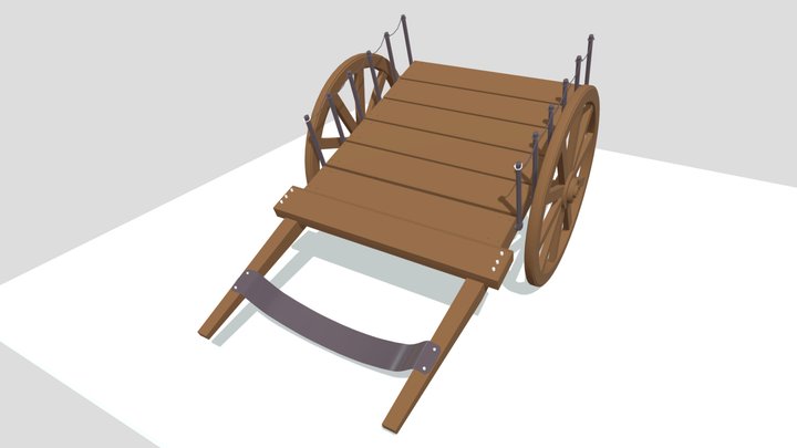 Cart Jakub 3D Model