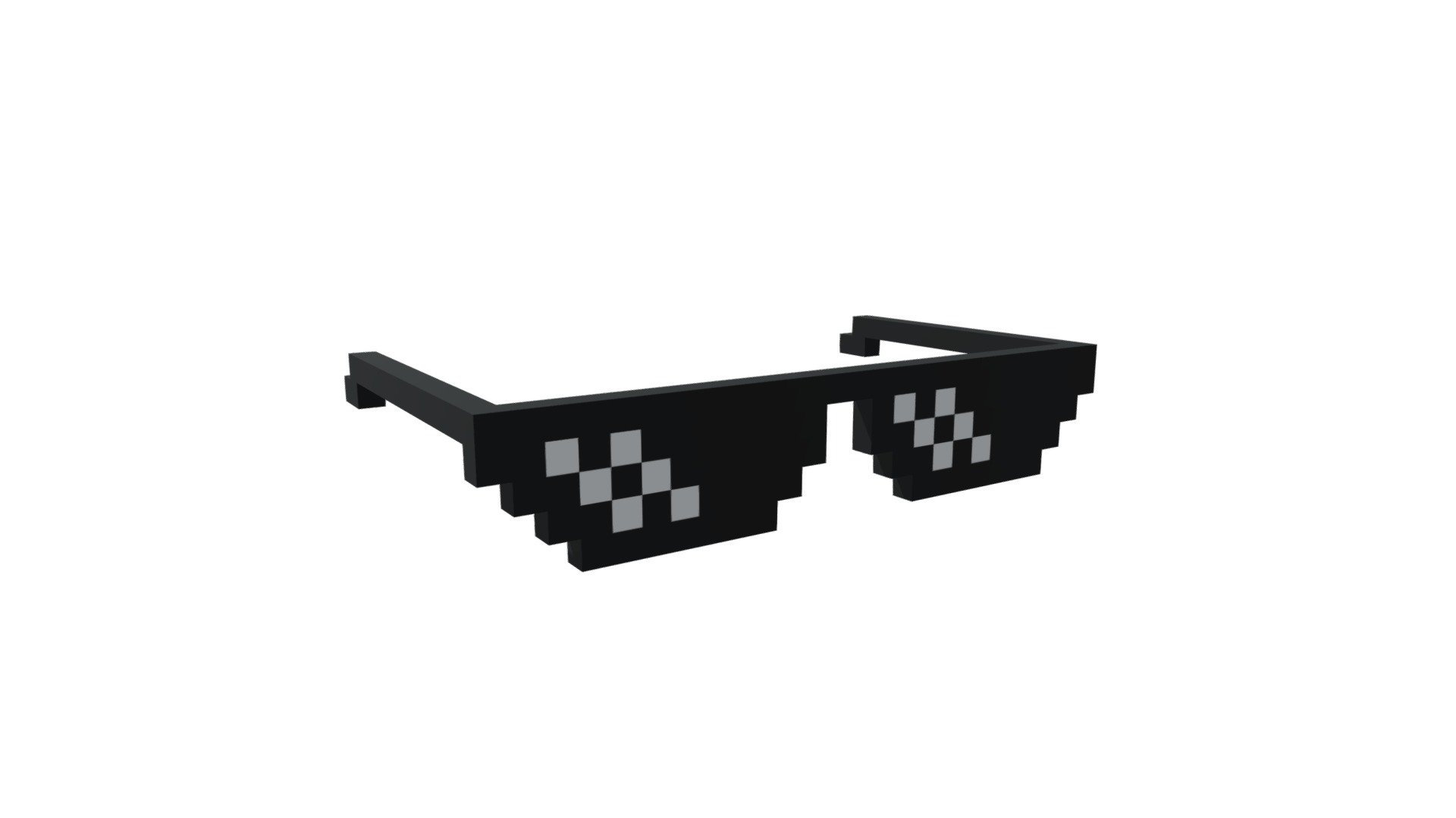 Voxel Glasses - Buy Royalty Free 3D model by RandomLowPoly [d94c07a ...