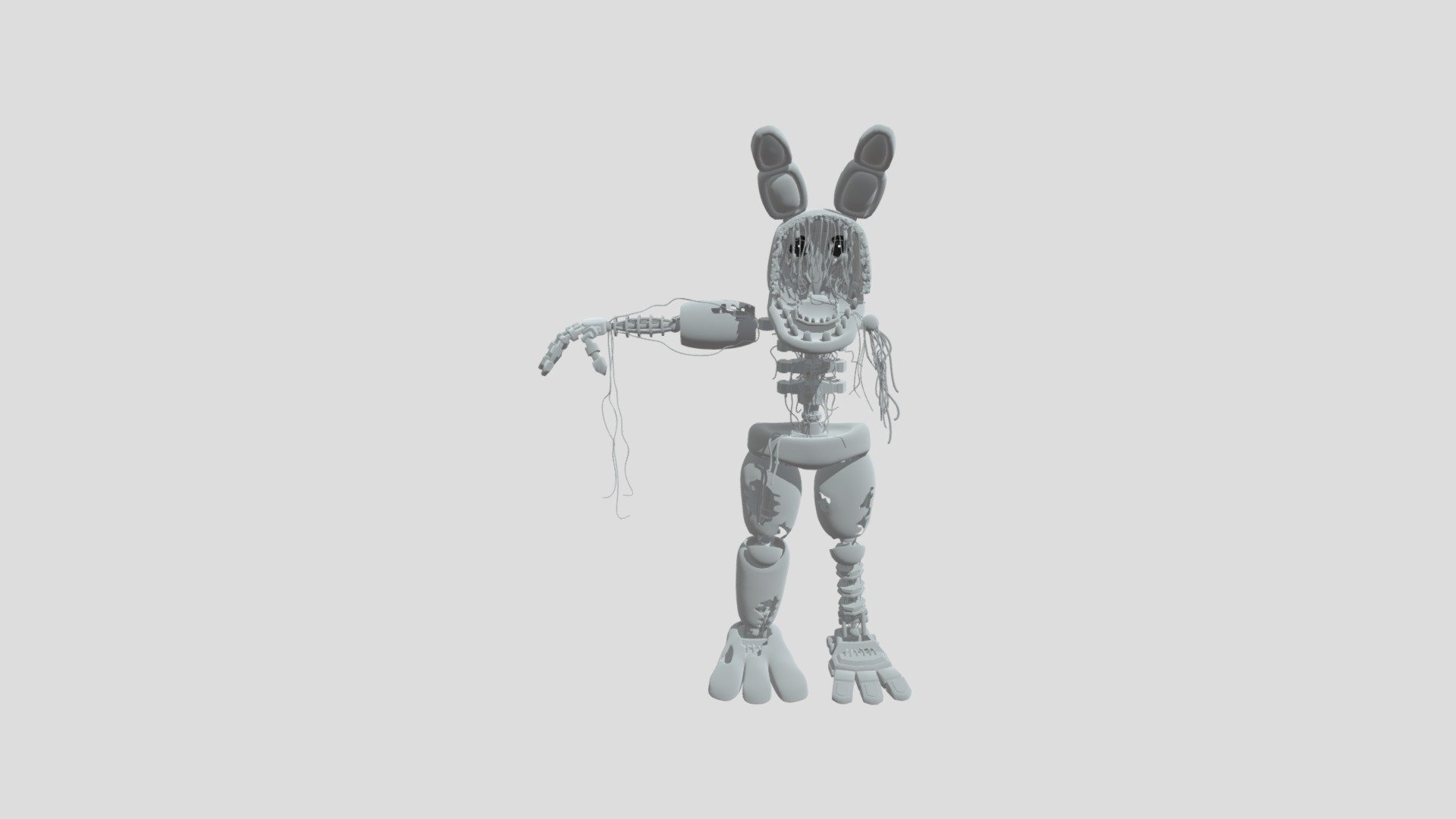 UFMP ignited bonnie - Download Free 3D model by Freddy_Fazbear (@LBSCR ...