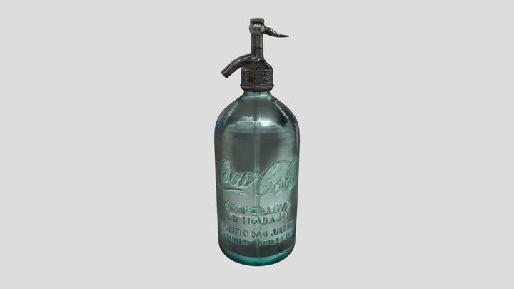 Vintage Soda Siphon 3d Model v1 – Gratis 3D-model STL