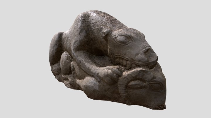 Leona Íbera de Córdoba | Arte y Patrimonio 3D Model