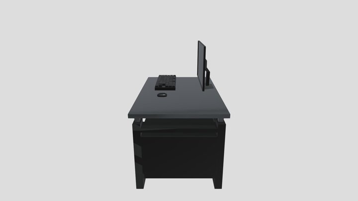 Desk 3D Model