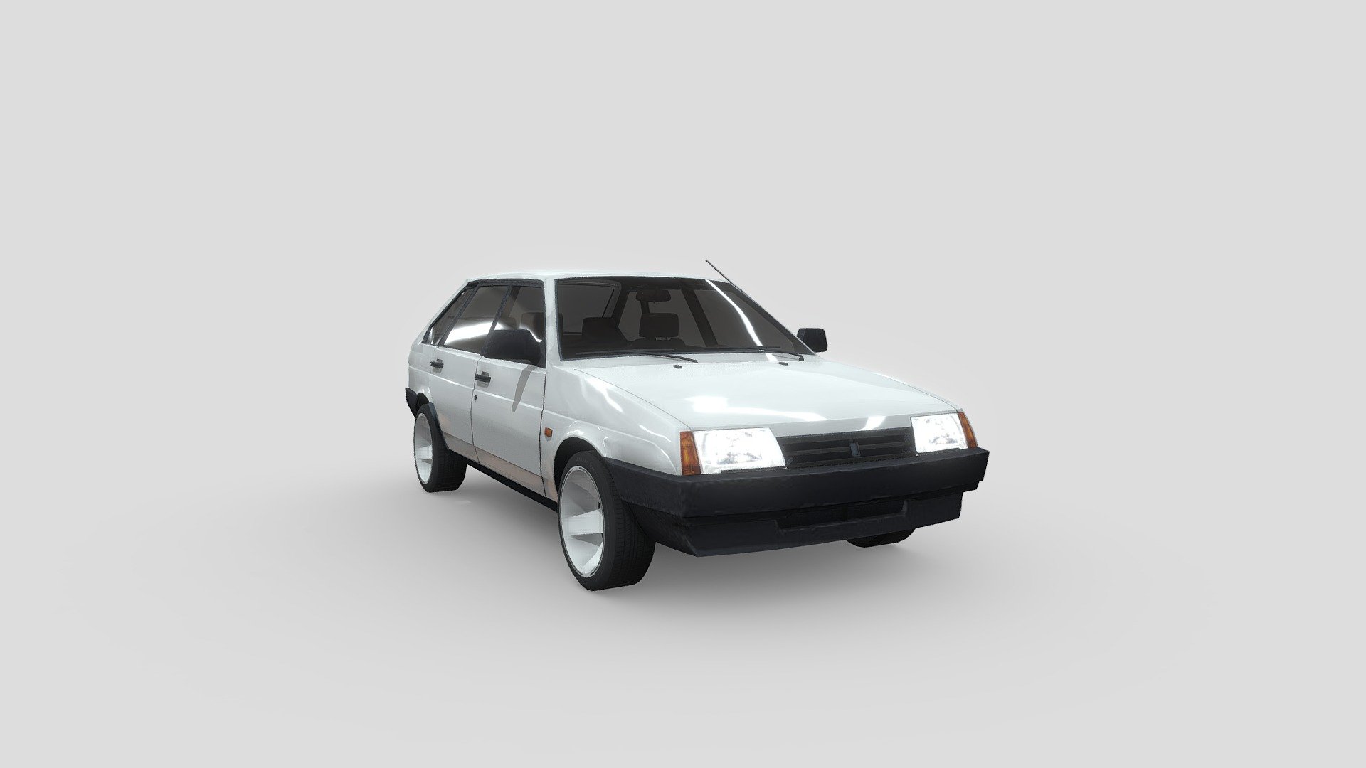 VAZ 2108 3D Model - 3DCADBrowser