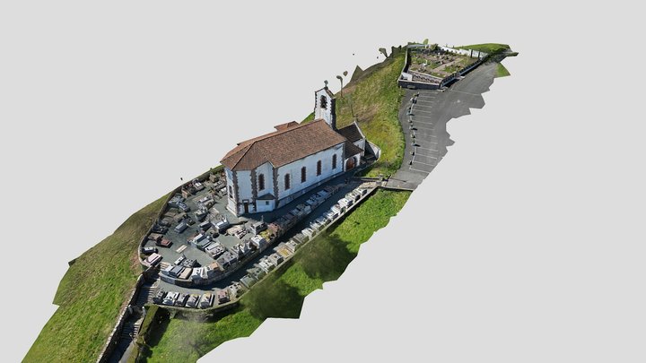 Eglise St-Martin-d'Arrossa 3D Model
