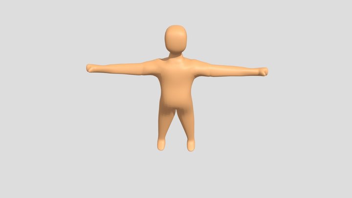 Character TPOSE 3D Model