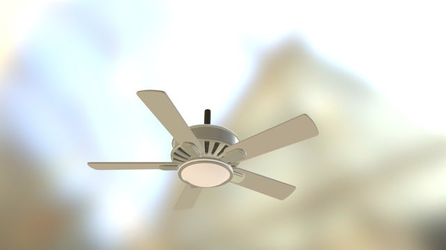 Ceiling Fan1 3D Model