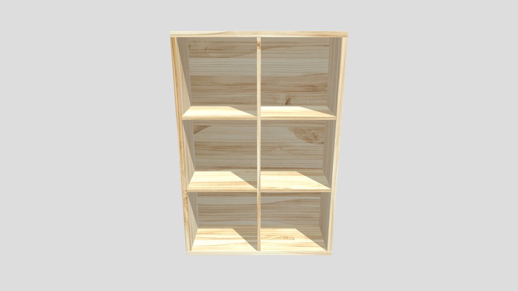 Animabox Bookcase Six Slots