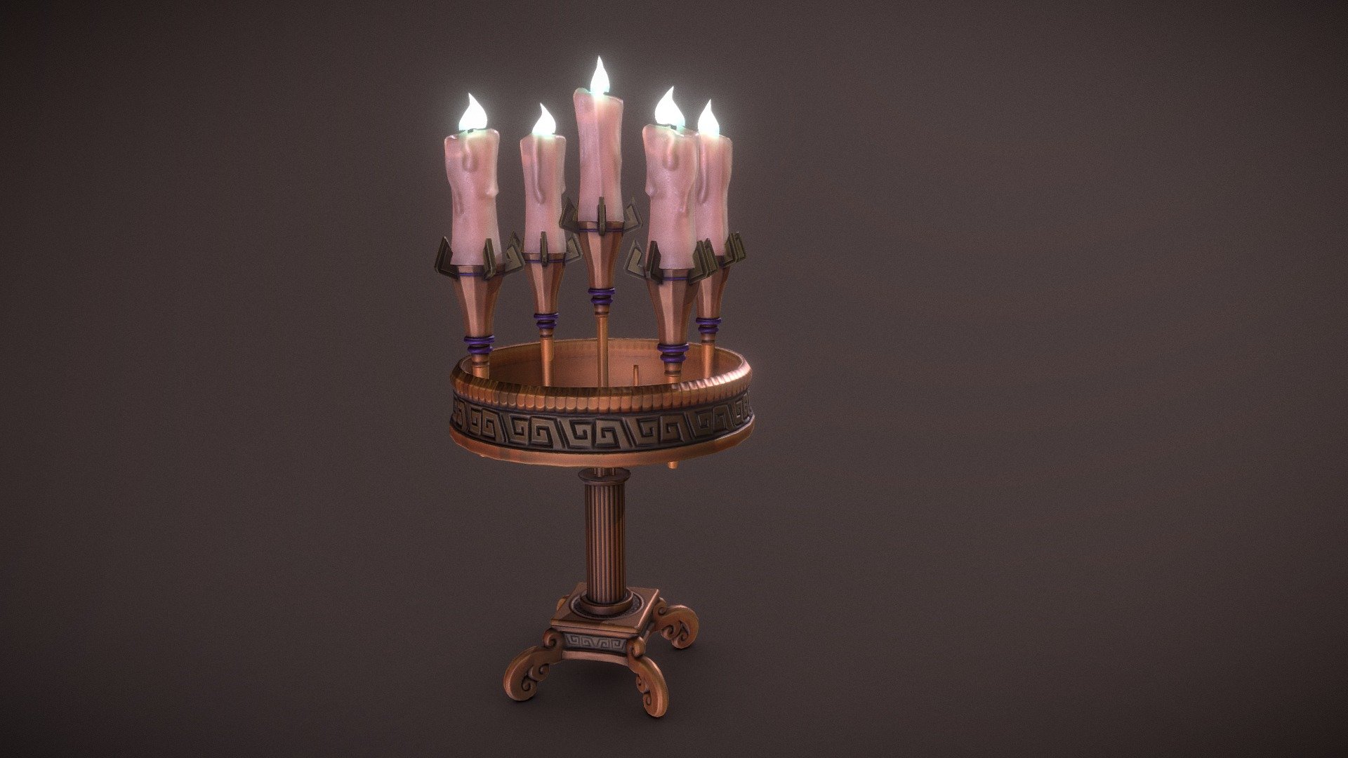 Olympus Candle holder