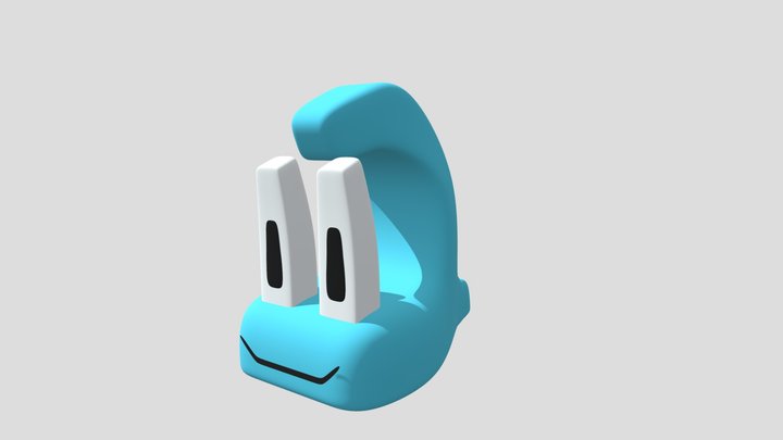 Two (Number Lore N.C) 3D Model