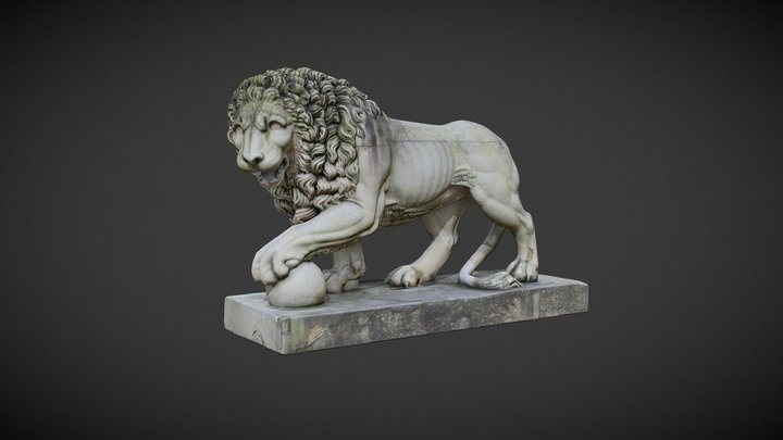 Medici Lion 3D Model