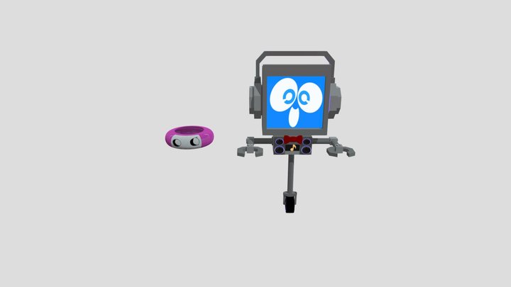Fandroid And Melody Models 3D Model