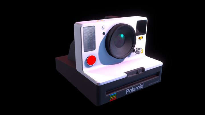 Polaroid OneStep2 I-Type Camera 3D Model
