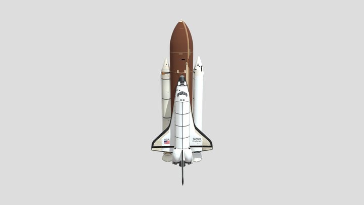 Space Shuttle Challenger – Free 3D Model STL