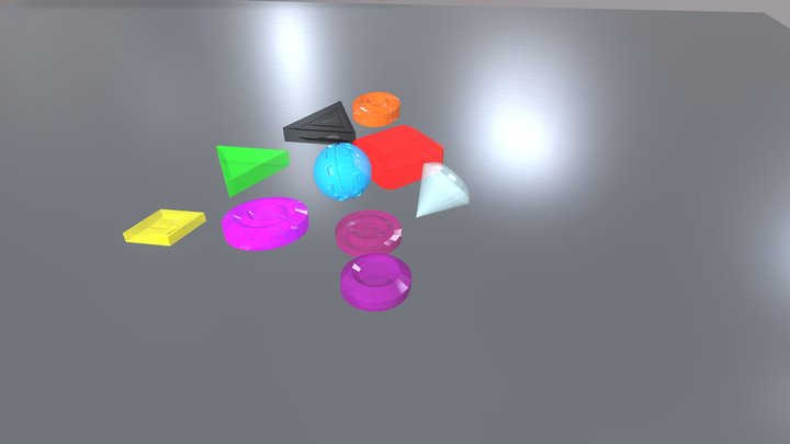 Gems 3D Model