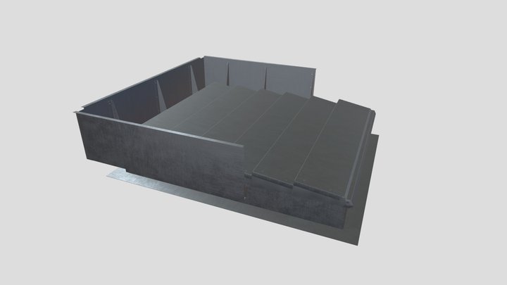 Klapa żaluzjowa mcr LAM SO (dachowa) 3D Model
