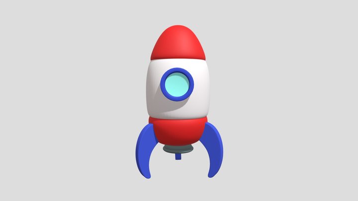 Rocket Toy - Final 3D Model