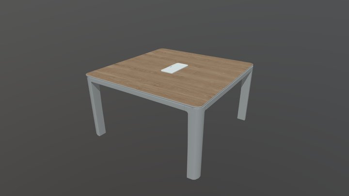 Table Office 3D Model