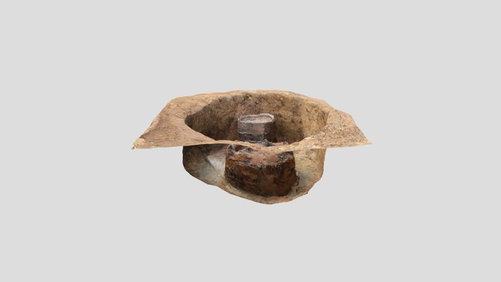 Bronze Age Cremation Vessels 3D Model