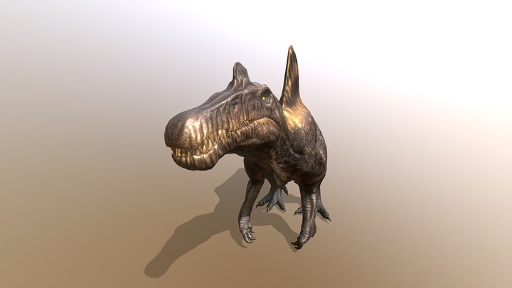 Jurassic World Rebirth Spinosaurus more accurate 3D Model