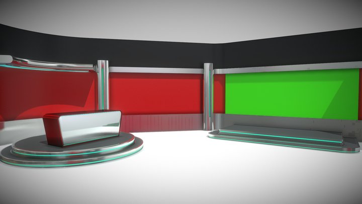 News Room - Improved 3D Model