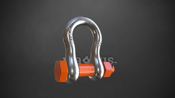 Скоба омегообразная 3D Model