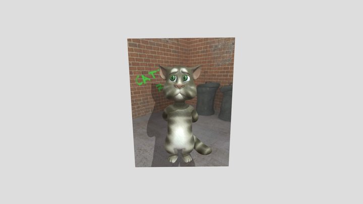 talking_tom_2010_idle 3D Model