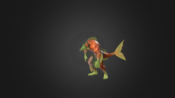 Siyokoy Monster 3D Model