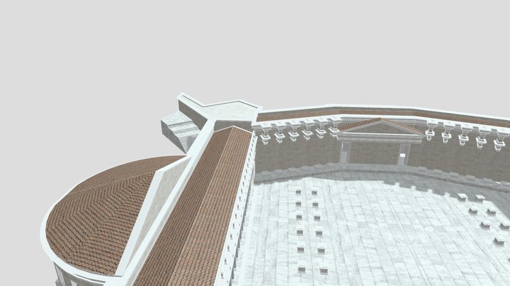 Forum of Trajan 3D Model