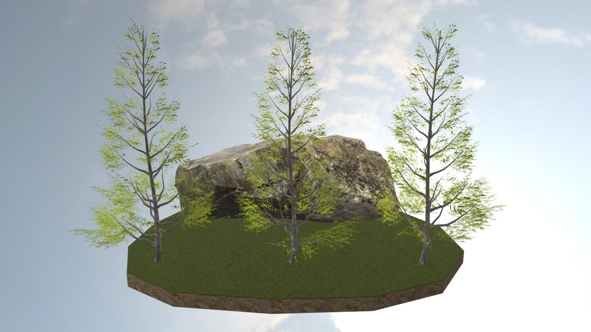 Spruce Trees FREE Low Poly