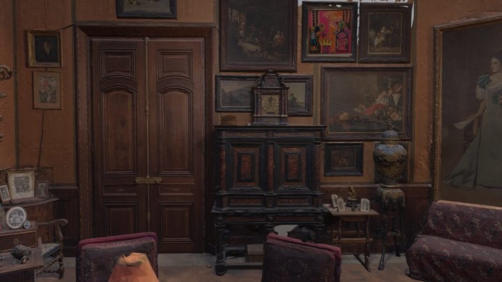 Baroque Room by Xi 3D Model