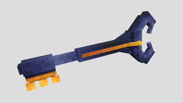 Devil's key 3D Model
