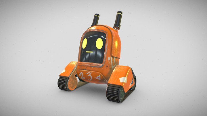 Robot_008 3D Model