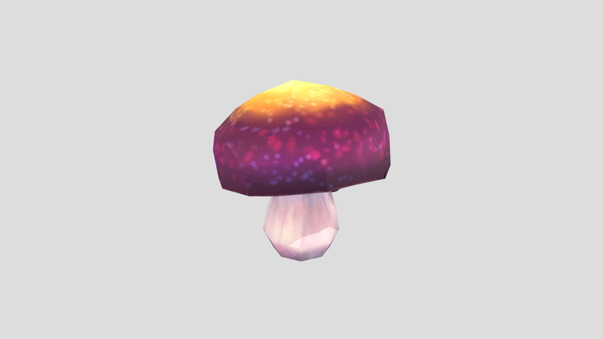 Mushroom || Hand Painted Mushroom || Blender