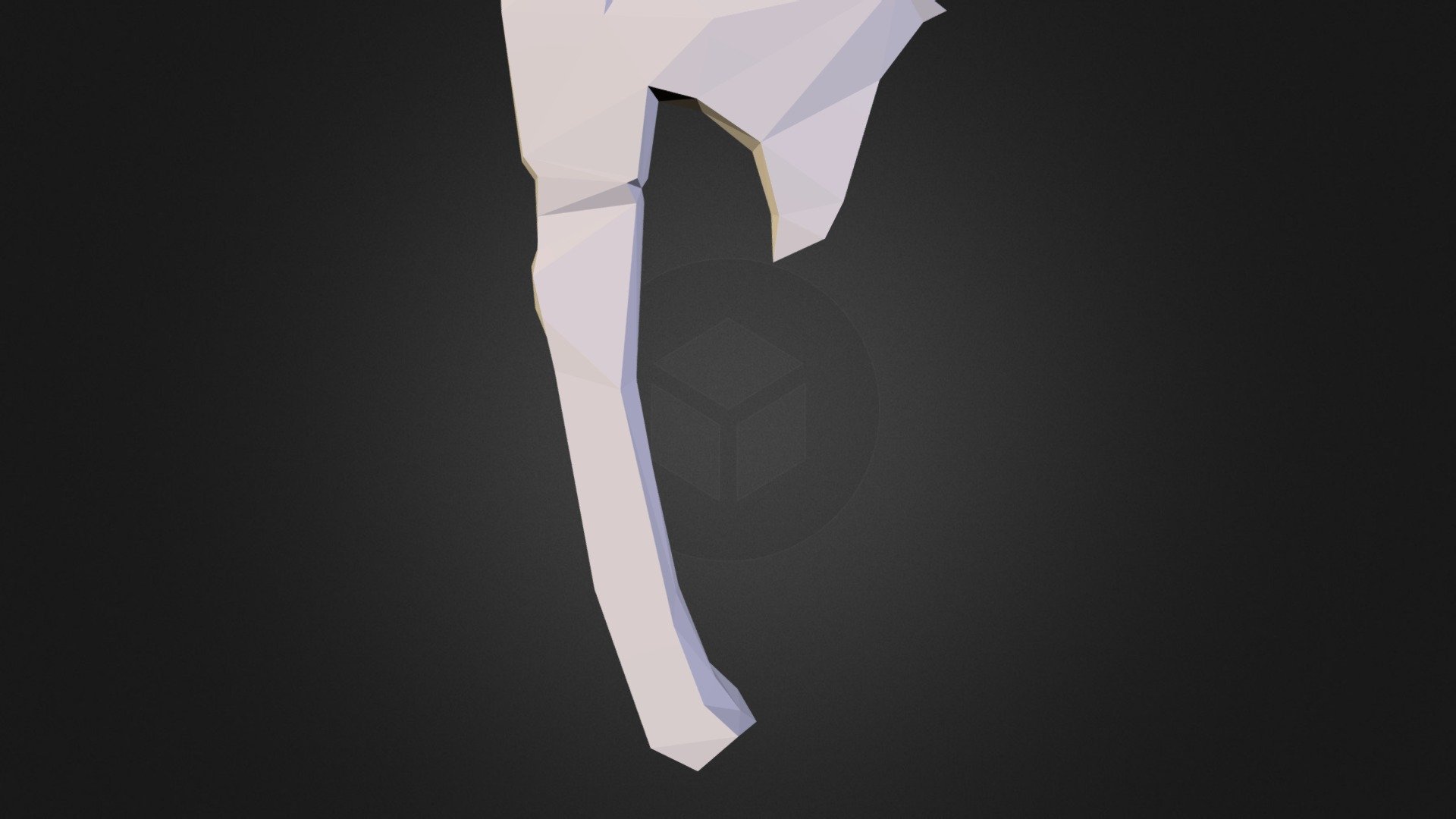 Low Poly Hatchet