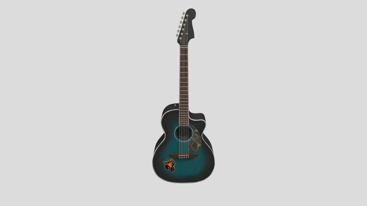 Guitar 3D Model