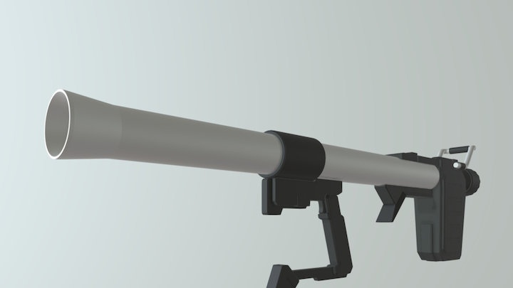 BLASH XHB-L-03/N-STD Hyper Bazooka 3D Model