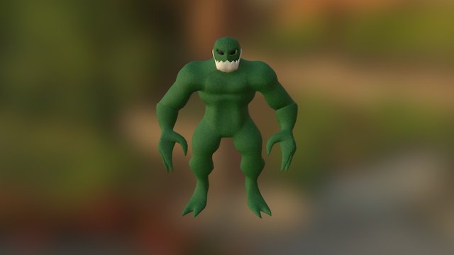 Beast 3D Model