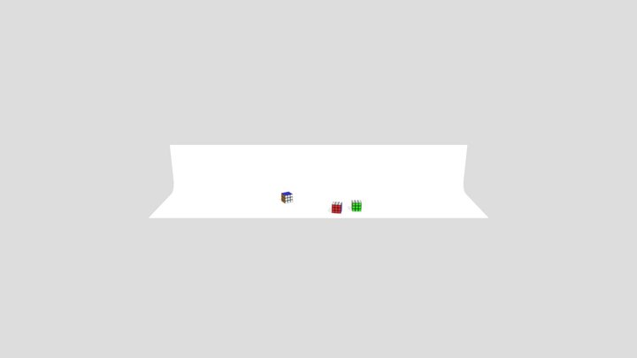Rubik's cube 3D Model