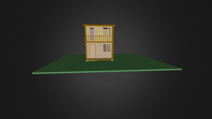 дом 4х5 3D Model