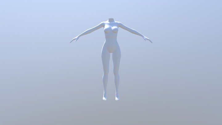 Female body 3D Model